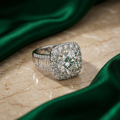 The "Emerald Estate" Tapered Halo