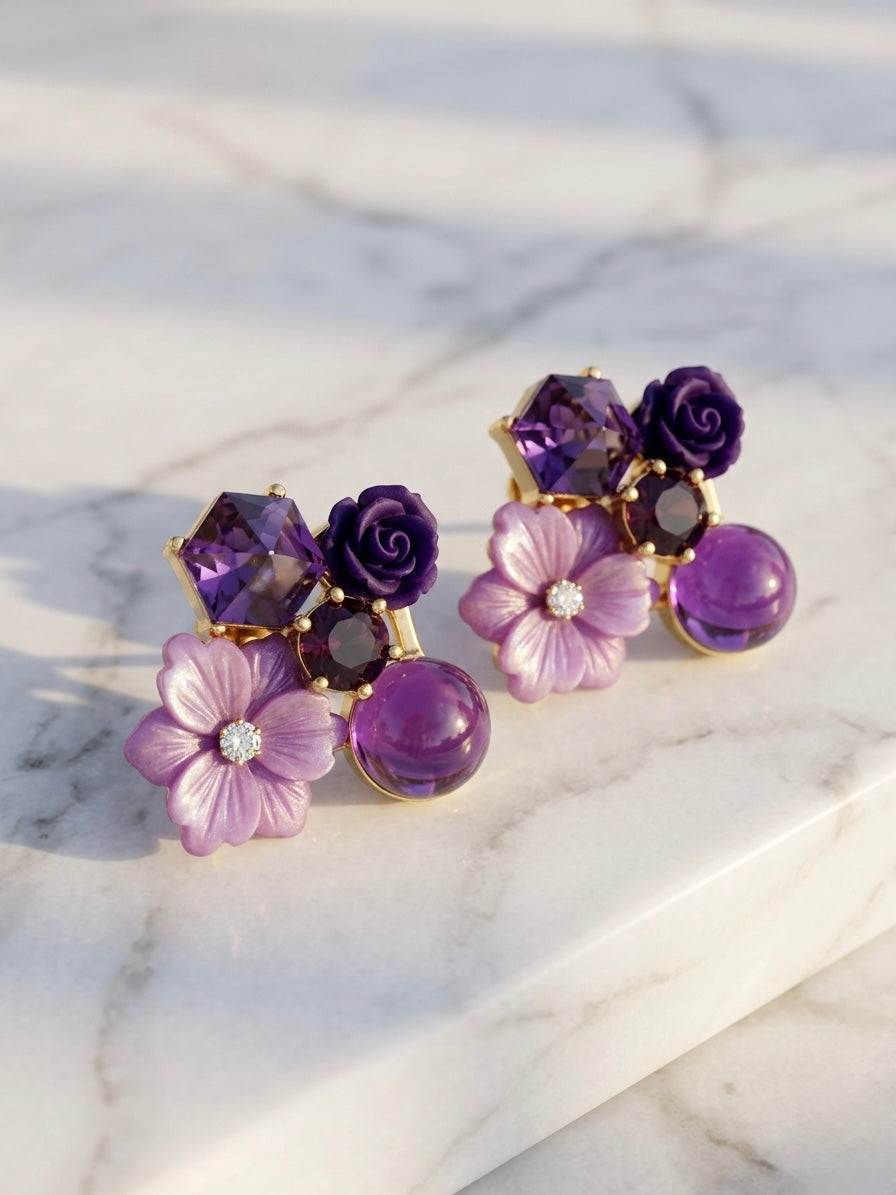 The Asteroid Rose Cluster Studs