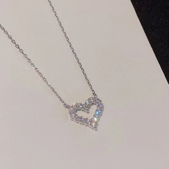 The Eternal Sparkle Heart Pendant